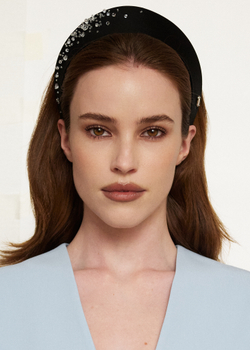 Кокошник S с декором роса