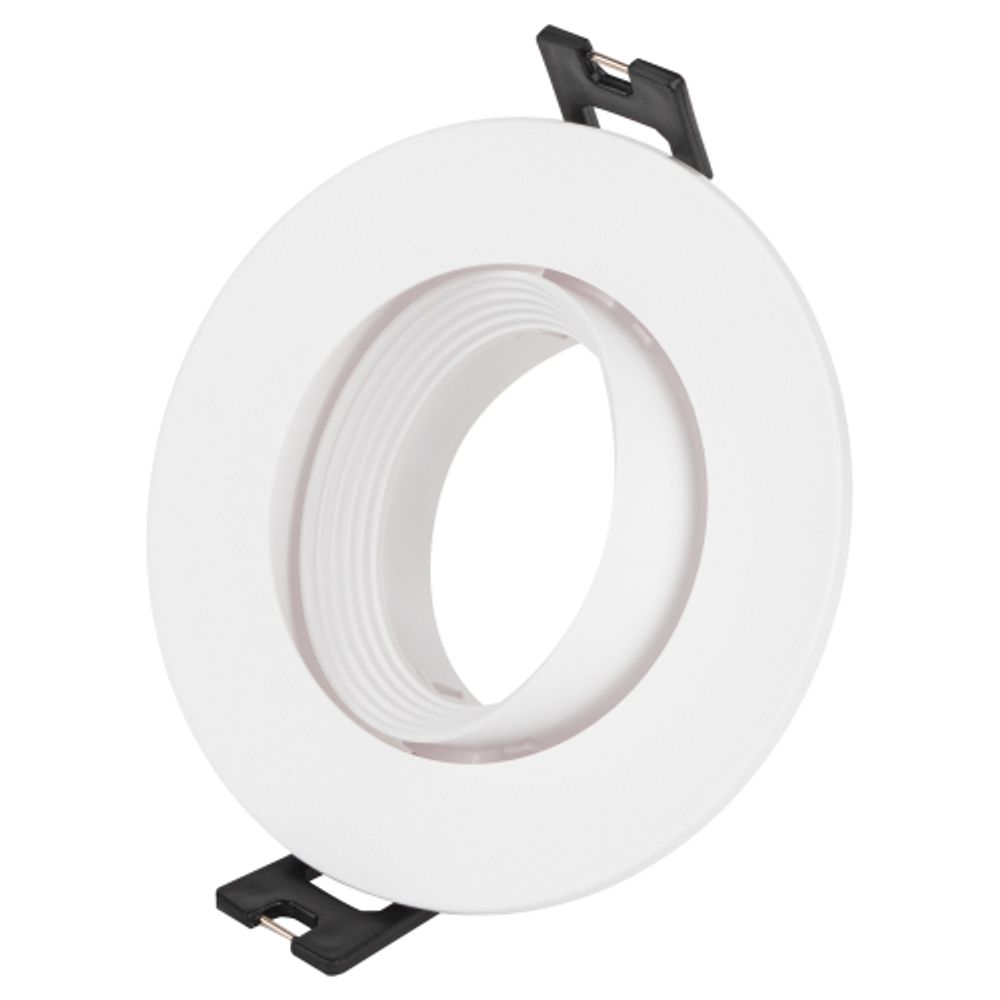 Светильник встраиваемый декоративный ЭРА KL92 WH под лампу MR16 GU5.3 белый пластиковый