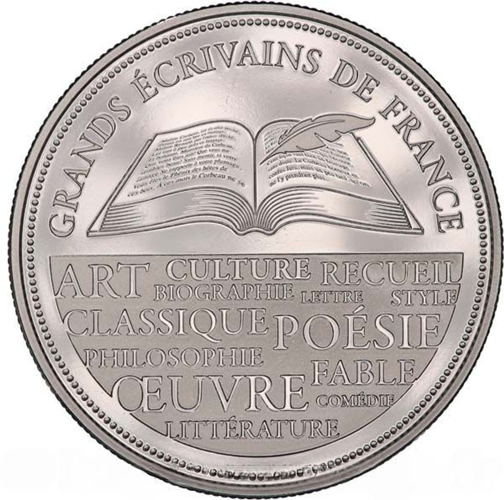 France, Honoré de Balzac Cupronickel Medal, Undated