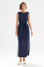 51734 Платье женское (темно-синий)