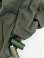 Подклад, стрейч, олива, полиэстер #60