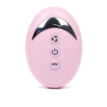 Нежно-розовый вибратор для пар с пультом ДУ (Цвет: нежно-розовый)