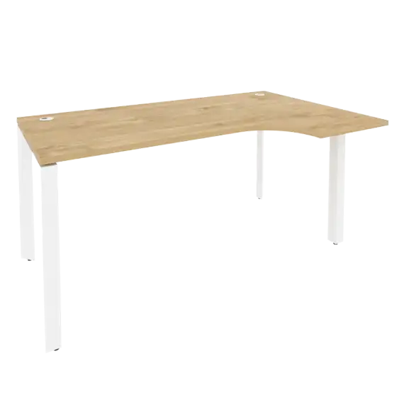Onix Стол эргономичный правый на П-образном м/к O.MP-SA-1 (R) 1580*980*750 (720/460)