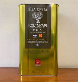 Оливковое масло ELEA CRETA D.O.P. Kolymvari (Крит) в ж/б 3л , Греция