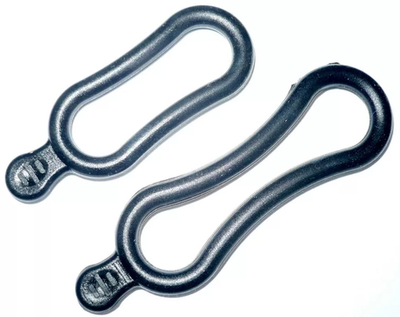 Кольца-хомуты резиновые для установки фар на руль. 2штRubber ring