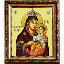 Вифлеемская Божья Матерь. Икона на холсте.