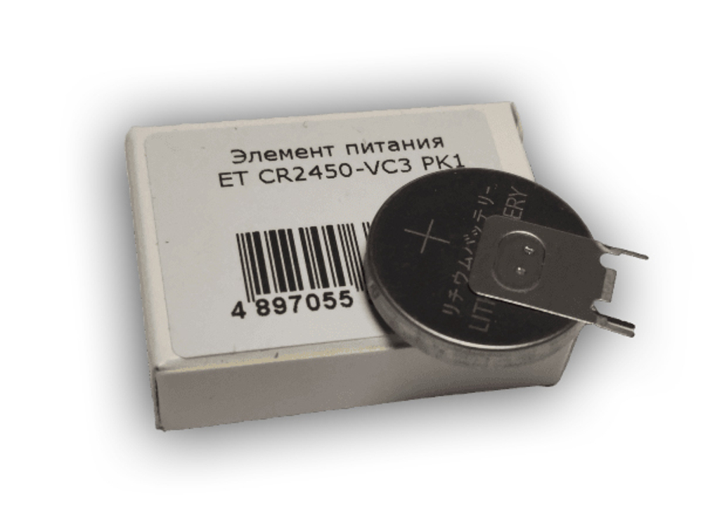 Элемент питания ET CR2450-VC3 PK1