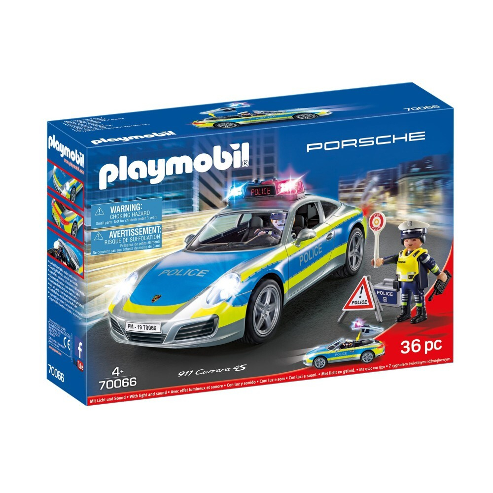 Playmobil - Porsche 911 Carrera 4S Police 70066 / артикул   70066  / GTIN 4008789700667