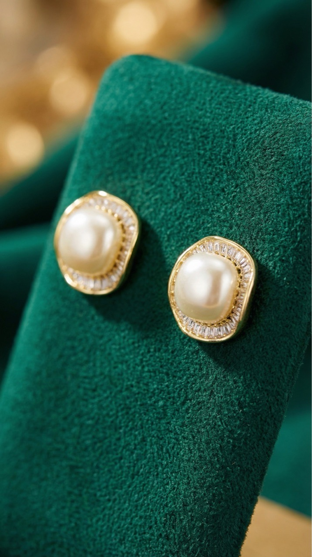 Серьги жемчуг