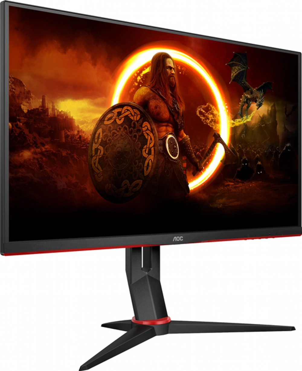 Монитор Игровой 27" AOC 27G2ZN3/BK/01 Fast VA 1920x1080 280Hz 0.5msс 3000cd/m 1000:1 2xHDMI 1xDP Регулировка по высоте 130мм. PIVOT, Поворот, Наклон, Съемная стойка. Выход наушников (3,5 мм). Black