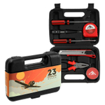 Набор инструментов в кейсе ЛОМ «23 ФЕВРАЛЯ», в подарочной упаковке, 7 предметов