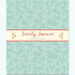 НОВИНКА! Тетрадь общая 48 листов на скрепке "Scandy Summer Pattern"