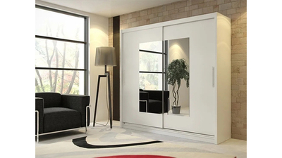 Шкаф-купе Росанна Белый 101  220*50*220