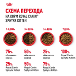 Royal Canin Sphynx Kitten Корм сухой сбалансированный для котят породы Сфинкс до 12 месяцев 2 кг
