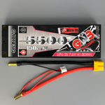 Аккумулятор GNB 5500mah 2S 150C HV Ultra LCG, Hard Case