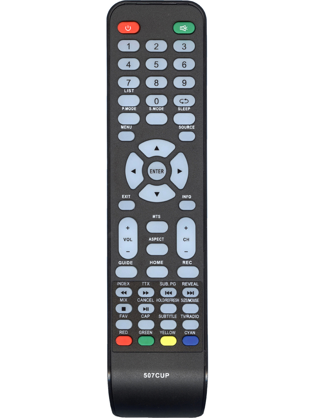 Пульт 507CUP для телевизоров TELEFUNKEN