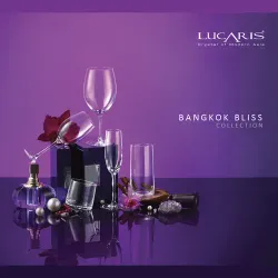 Бокал-флюте для шампанского 180 мл хр. стекло "Bangkok Bliss" d 5,1 см h22,7 см Lucaris [6]