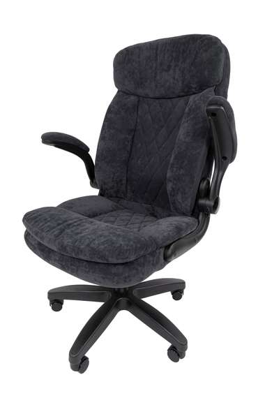 Кресло Chairman Home 533 Россия ткань S темно-серый