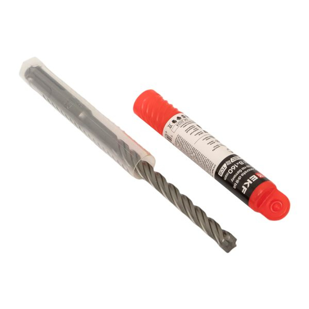 Бур по бетону SDS-plus 8x160 мм (4 резца) EKF Professional