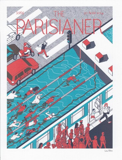Постер журнала The Parisianer 20-08-2014, двойной