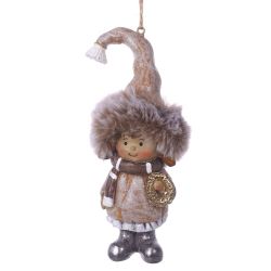 GAEM Фигурка декоративная подвесная "Дети", L6 W5 H13 см, 2в.