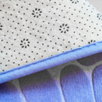 Коврик для туалета Roomis Камни 50*50см, синий