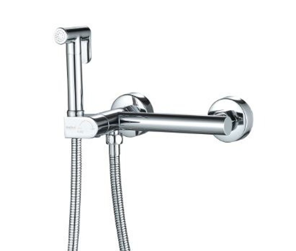 Смеситель с гигиеническим душем HAIBA HB5514 хром