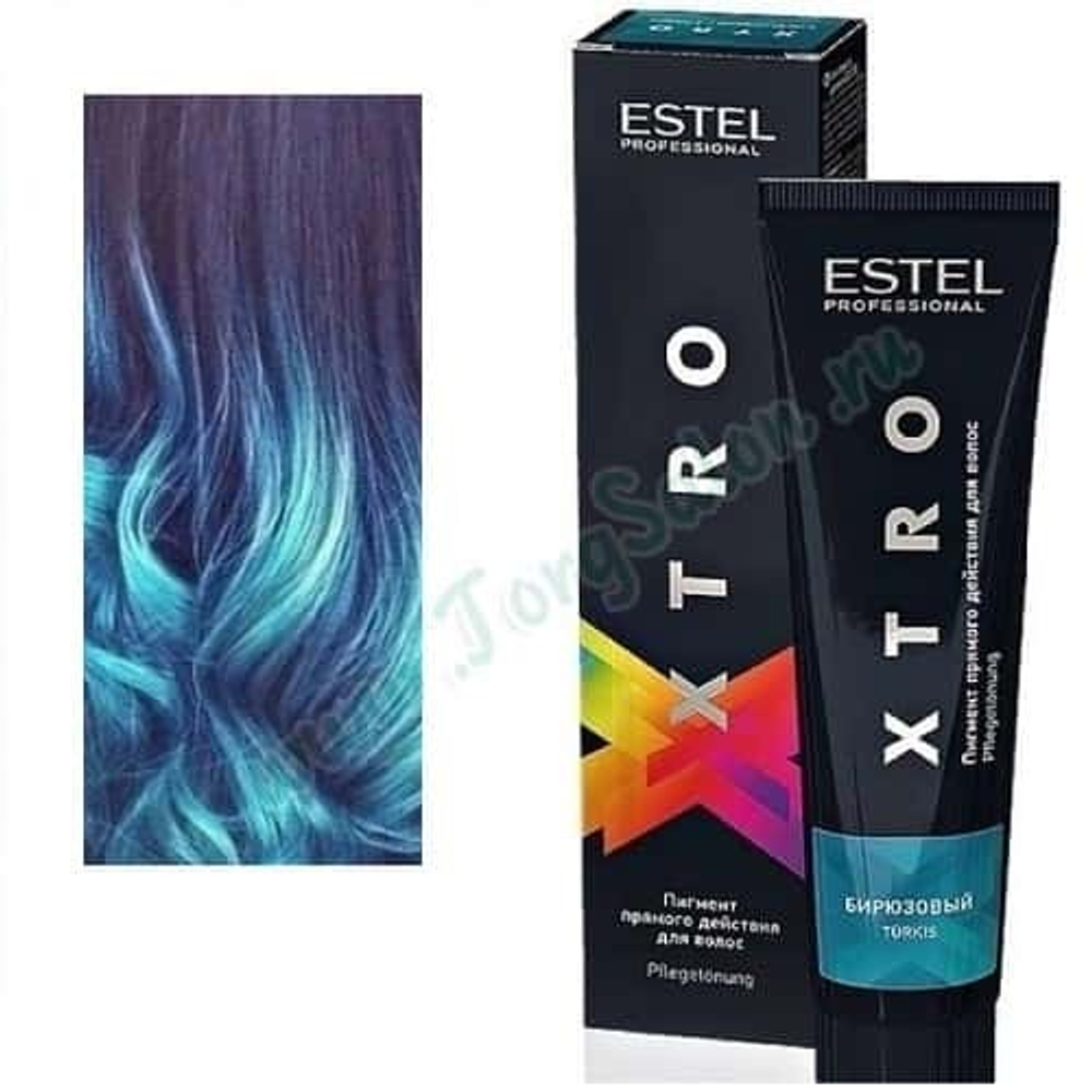 Пигмент прямого действия для волос Синий, XTRO, Estel, 100 мл.
