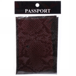 Обложка на паспорт «Классика», цвет черный, 9,5*14см