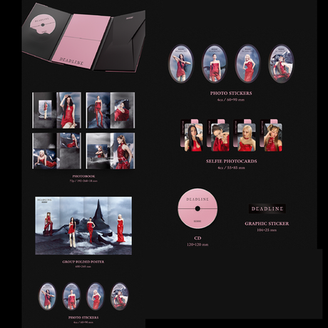 Альбом BLACKPINK - DEADLINE BLACK Ver.