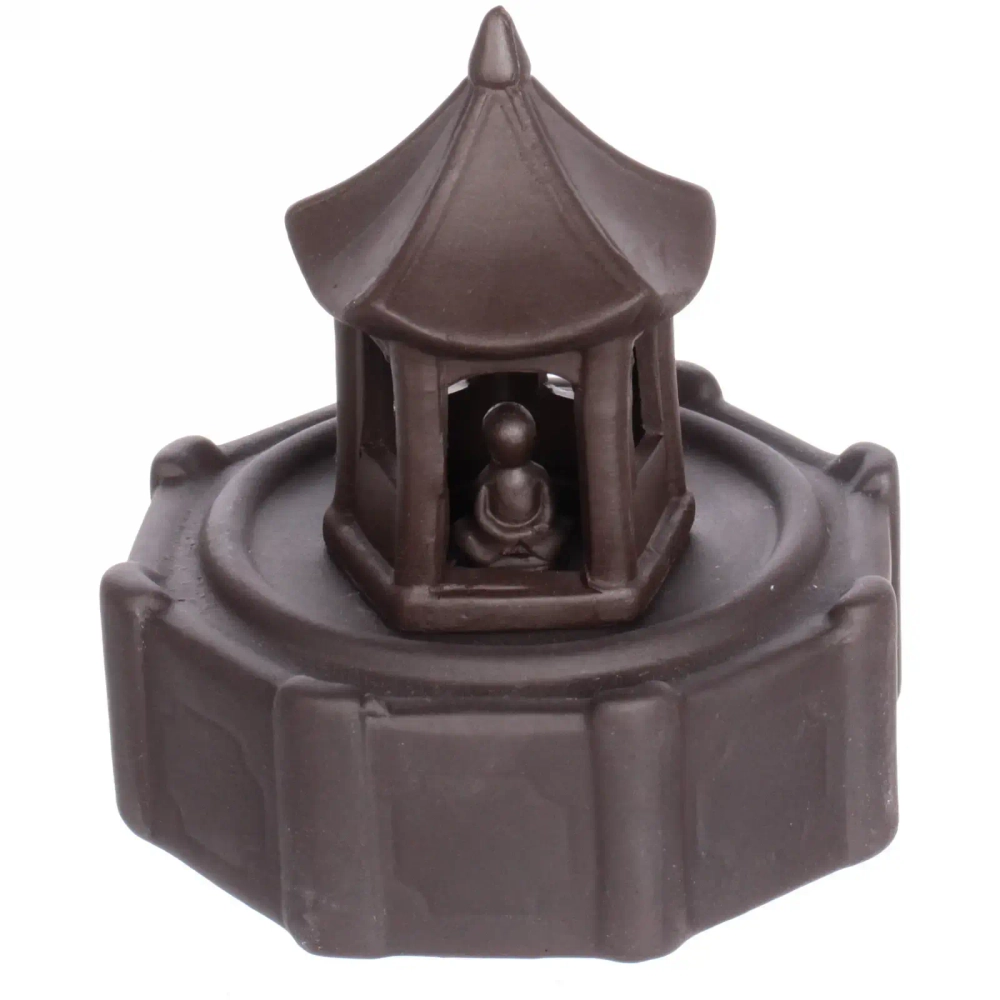 Подставка под стелющиеся благовония «Храм» 9*9*18см