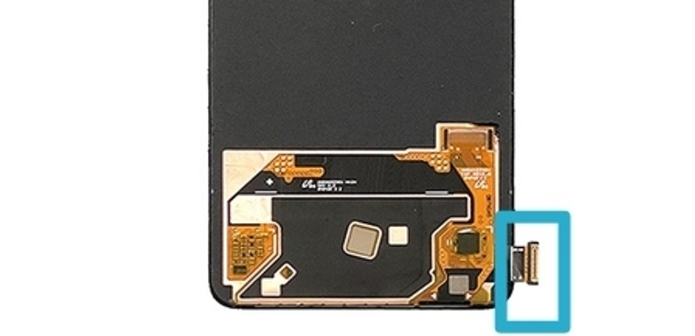 OnePlus 9RT 5G (MT2110)  / FPC коннектор дисплея (на шлейфе) (ORIG)