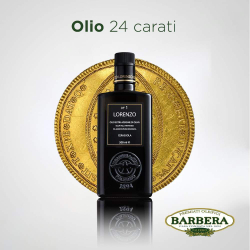 Оливковое масло BARBERA Lorenzo №1 ORGANIC (Bio), D.O.P. "Valli Trapanesi" Extra Virgin. 500 мл, Италия, Сицилия