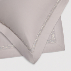 Постельное белье 2 спальное евро Сlaire&Caroll Le Fleur серый