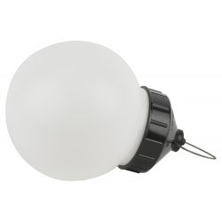 Светильник ЭРА НСП 01-60-003 подвесной Гранат полиэтилен IP44 E27 max 60Вт D150 шар белый