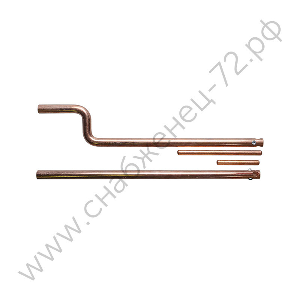 FUBAG Пара расширяющихся консолей с электродами (Нижнее плечо прямое 500 мм  _1 шт. + Верхнее плечо фигурное 500 мм 1 шт. + Электрод прямой O12 х 195 мм 1 шт. + Электрод прямой O12 х 100 мм 1 шт.