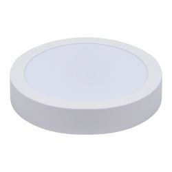 ULM-Q241 12W-4000K WHITE Светильник светодиодный накладной круглый. Белый свет 4000К. Корпус белый. ТМ Volpe