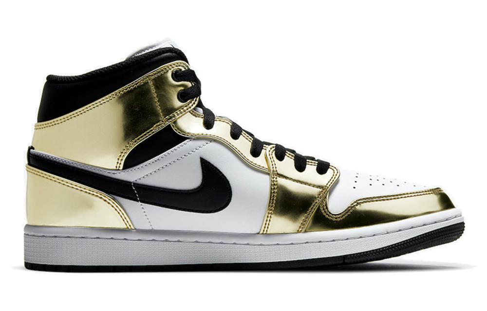 Кроссовки Jordan Air Jordan 1 Mid Se "Metallic Gold"