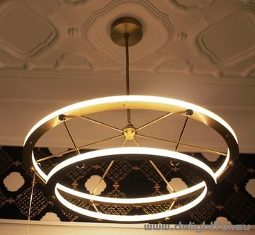 replica Halo Chandelier - 2 Rings