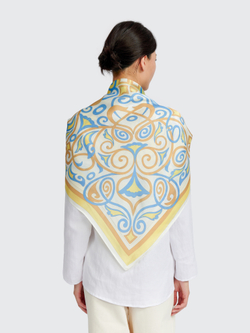 Платок, Виар-сатин, 70х70см