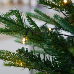 ULD-T5460-030-SNA-3AA WARM WHITE IP20 XMAS TREE Дерево светодиодное Ёлочка. на батарейках 3АА не в-к. 54х60см. 30 светодиодов. Теплый белый свет. TM Uniel