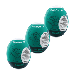 Набор из трех яиц мастурбаторов Satisfyer Masturbator Egg 3er Set Naughty
