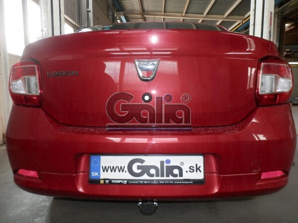 Фаркоп оцинкованный Galia D043A для Renault Logan II седан 2014-(паспорт и сертификат в комплекте)(без электрики)