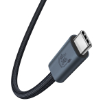 USB-C Кабель Baseus Flash 2 USB4 Charging+Data 8K@60Hz PD 240W 1m - Cluster Black