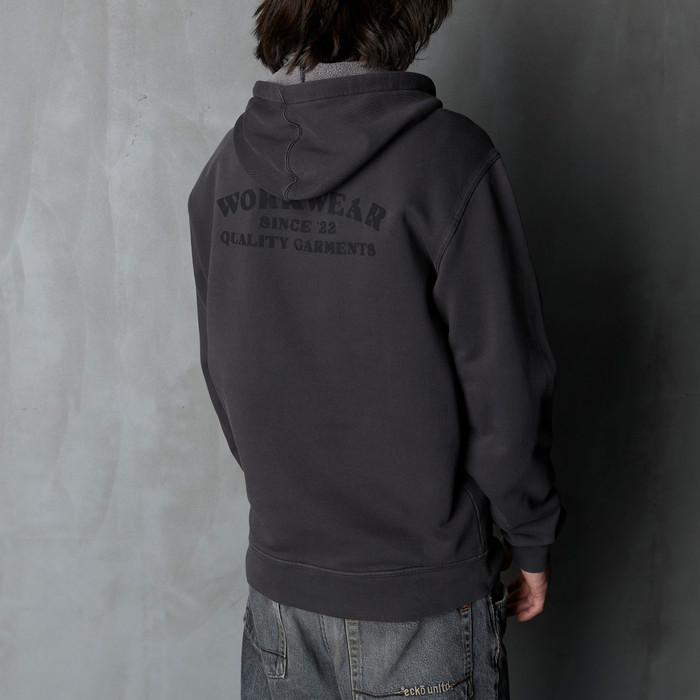 Толстовка мужская Dickies Christiana Garment Dyed Hoodie артикул:DK0A87NQBLK1 - купить в магазине Дайс