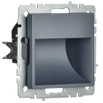 BRITE Подсветка светодиодная встраиваемая ПЛ20-БрМ маренго IEK