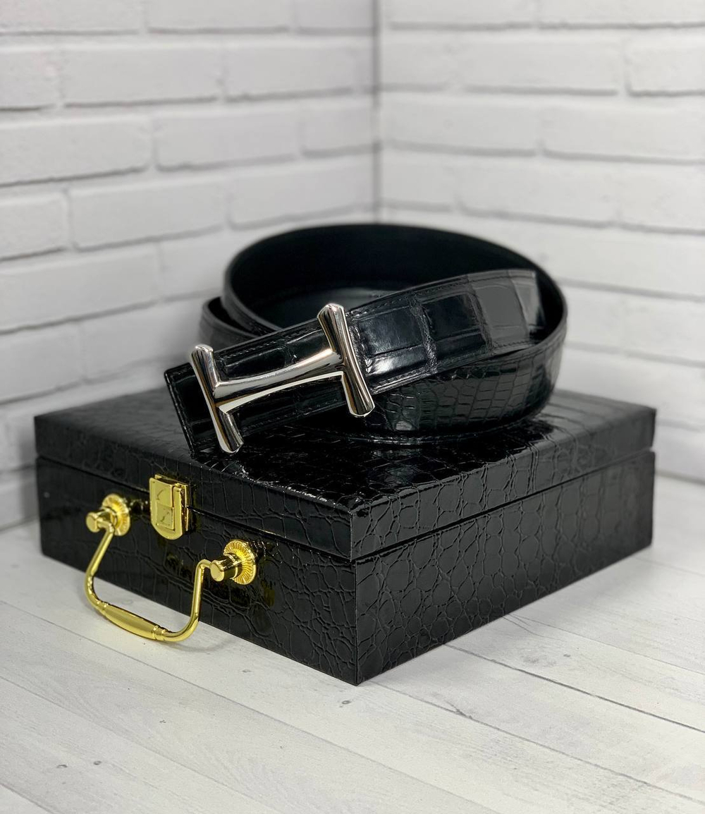 Ремень Hermes из кожи крокодила, арт. 474499047