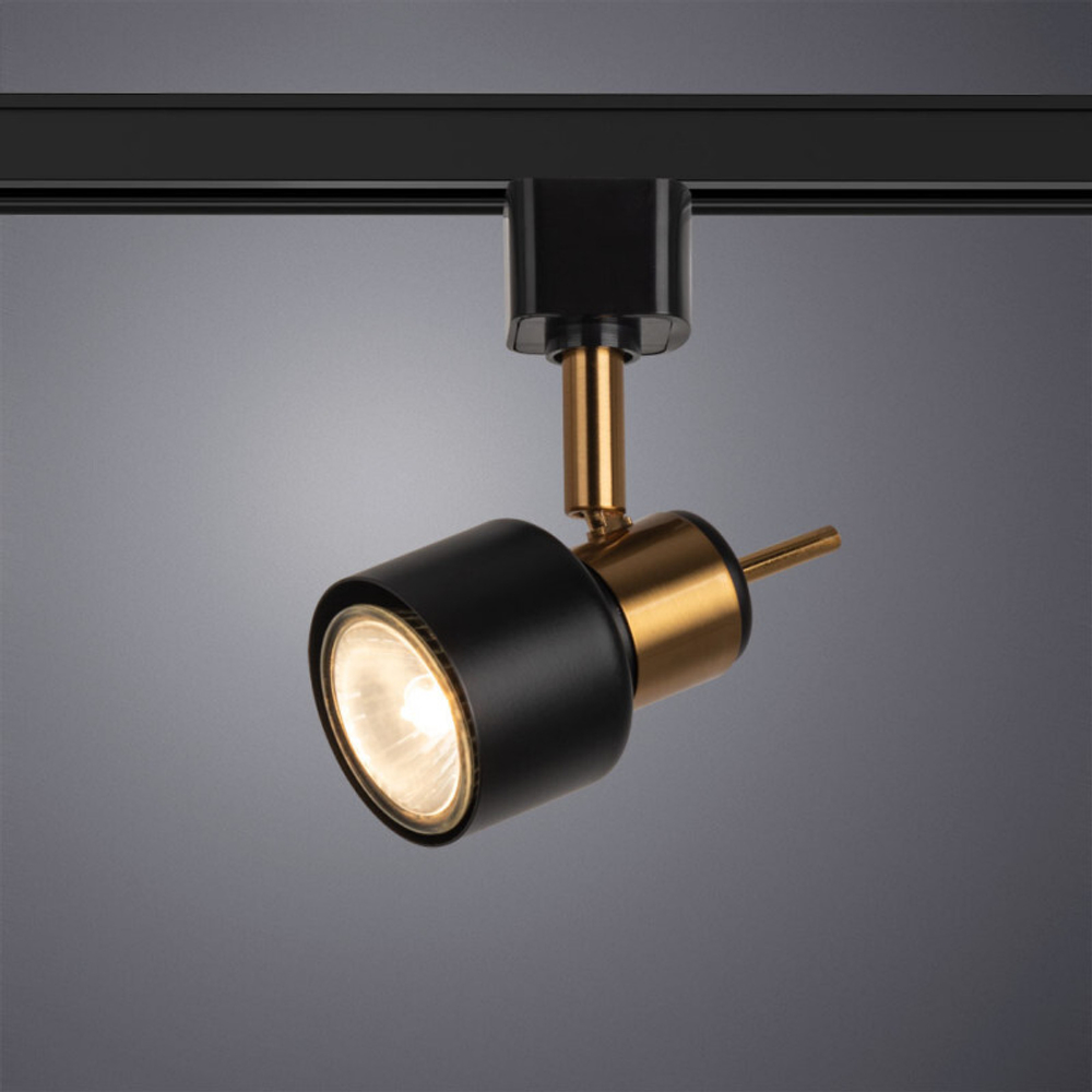 Трековый светильник Arte Lamp A1906PL-1BK