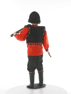 Кукла коллекционная в праздничном мужском цыганском костюме