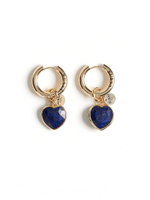 Серьги "Lovely" с лазуритом Gold